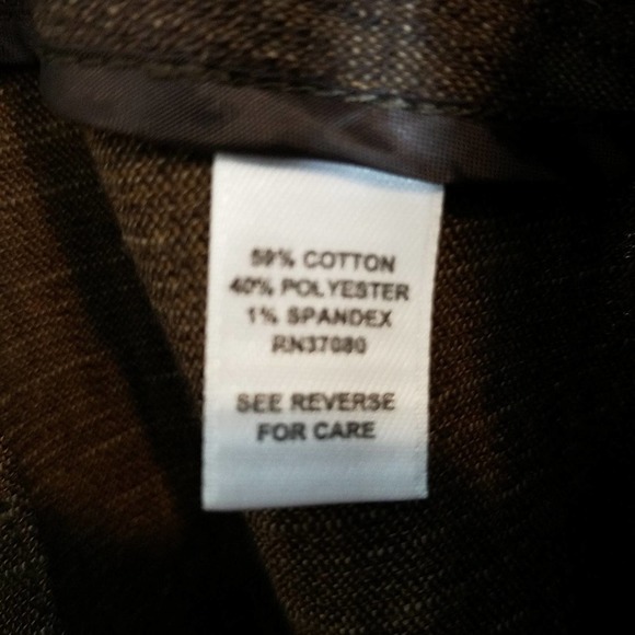 Cato NWT Classic Brown Dress Pants Sz. 14 - Picture 5 of 7